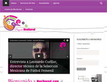 Tablet Screenshot of mexikored.com